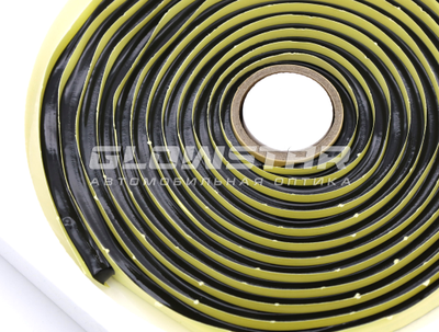 Герметик Butyl Black Hot жесткий, черный (рулон)