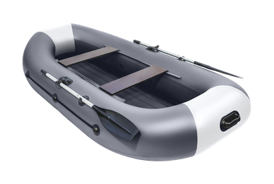 Надувная лодка Таймень V-290 НД графит светло-серый - mnelodku.ru