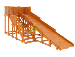 Купить зимние деревянные горки с сертификатом и доставкой фото