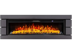 Линейный электрокамин Seattle GR с очагом Jasper 62