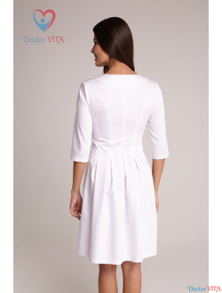 ПЛАТЬЕ медицинское Dr.Super "Lucky" белое