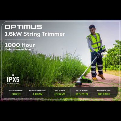 Триммер аккумуляторный Greenworks ST161S Optimus
