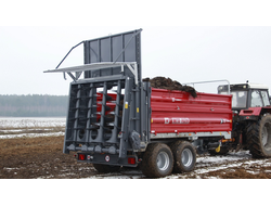 Разбрасыватель органических удобрений N-280 - 6 тонн (также 8 и 10 тонн)