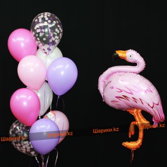 Набор "Фламинго" (11 шаров)