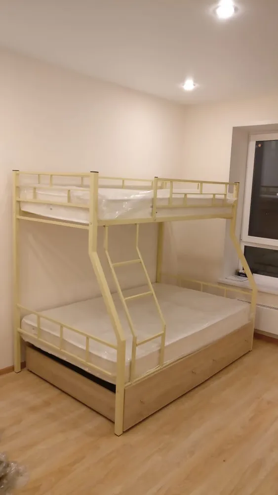 Двухъярусная кровать Раута слоновая кость