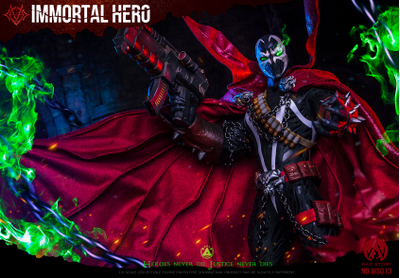 Спаун (Эл Симмонс, Spawn, HellSpawn) - КОЛЛЕКЦИОННАЯ ФИГУРКА 1/6 scale Immortal Hero (WS013) - WAR STORY