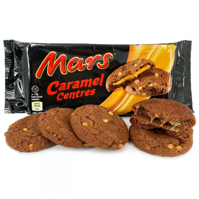 Печенье Mars Caramel Centres с карамелью в центре