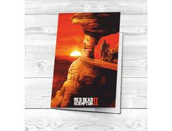 Обложка на паспорт RED DEAD REDEMPTION 2,РЕД ДЕАД РЕДЕМПТИОН 2 №7