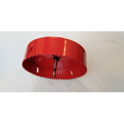 Коронка биметаллическая диаметр 168 мм глубина 40 мм