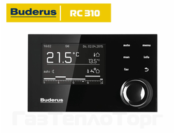 Пульт управления Buderus RC310 (черный), арт. 7738111127