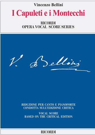 Bellini, Vincenzo I Capuleti e i Montecchi Klavierauszug (it)