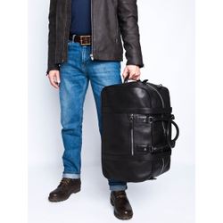 Дорожная сумка на колесах Firenze Premium black (арт. 
4042-51)