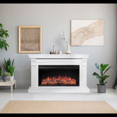 Линейный электрокамин Jazz WT с очагом Flash 36