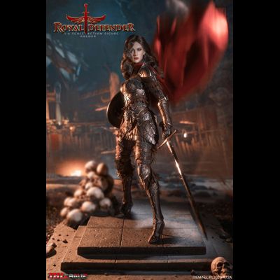 Королевская защитница в золотом - Коллекционная ФИГУРКА 1/6 scale Royal Defender - Golden (PL2020-172A) - TBLeague