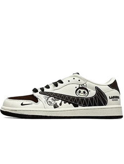 Nike Air Jordan × Labubu Black White