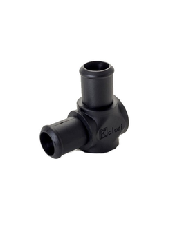 Коннектор угловой из полиамида Kalori 8300340084190 19/19 мм 90° для подключения водопроводных труб к водонагревателю