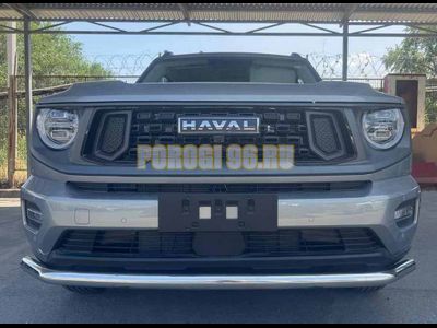 Защита переднего бампера Папа Тюнинг d60 для Haval H7 2025-