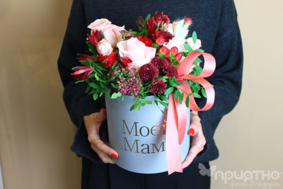 Цветочная композиция для мамы № 614