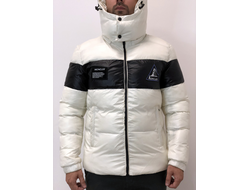 Мужская куртка MONCLER white/black