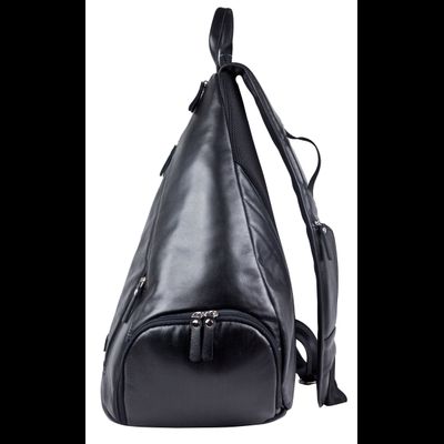 Кожаный рюкзак Mongardino black (арт. 3100-01)