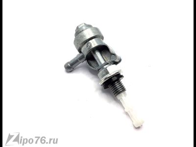 Кран топливный М10 левый с отстойником 168F