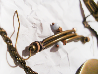 Бохо-серьги "Небо на кончиках веток"