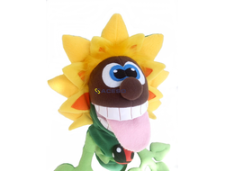 Логопедическая кукла-перчатка Подсолнух большой (управляется рот и язык), 50 см