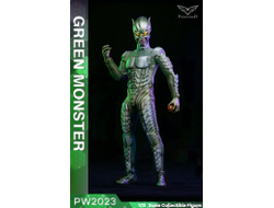 Зеленый Гоблин, Норман Осборн (Уиллем Дефо, "Человек-Паук") - КОЛЛЕКЦИОННАЯ ФИГУРКА 1/12 green monster (PW2023) - PWTOYS