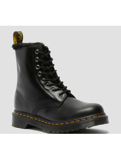 Ботинки Dr. Martens 1460 c мехом Serena Dark