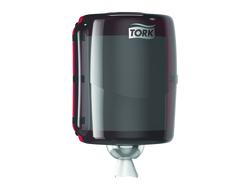 653008 Tork Performance диспенсер Макси для материалов в рулоне с центральной вытяжкой W2 красный