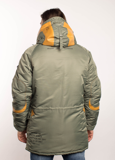 Куртка N3B INSTRUCTOR OLIVE/ORANGE