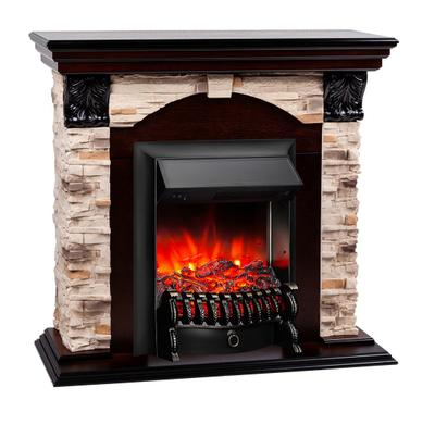 Электрокамин Dublin Rock AO Fobos RC