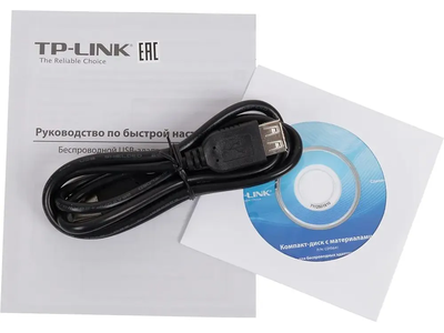 TP-LINK WI-FI адаптер WN821N Белый