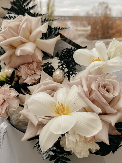 Букет "Чёрная жемчужина"