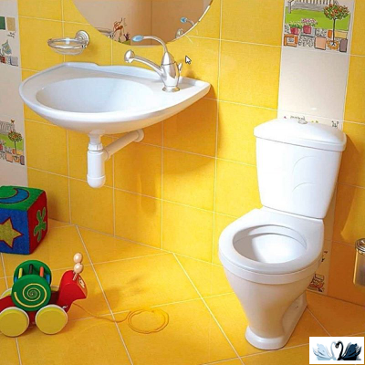 Унитаз Оскольская керамика Детский 47901110022, Стандарт с сиденьем