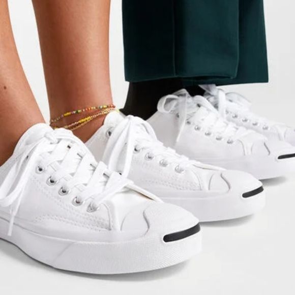 Кеды Converse Jack Purcell Gold Standard Ox White белые низкие