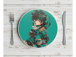 Тарелка Моя геройская академия №2