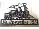Адресная табличка Паровоз