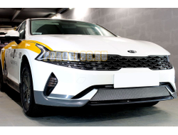 Защита радиатора KIA K5 2020- (GT-Line) chrome низ