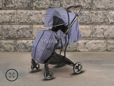 Детская коляска Danki Prime 2021 Синий