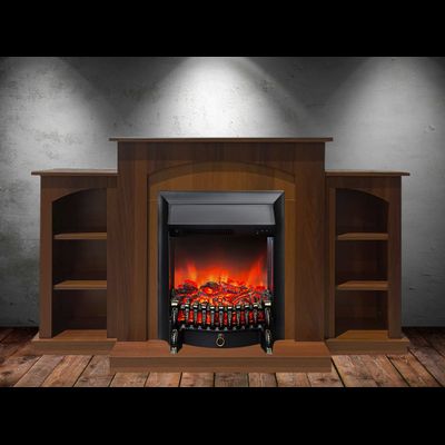 Электрокамин Скандинавия LUX CR с очагом Fobos