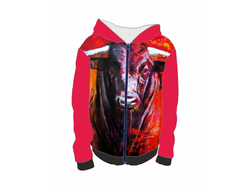 Толстовка с символикой "Быка" №13