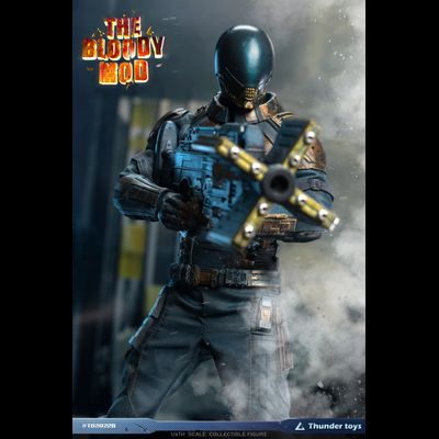 Бладспорт (Bloodsport, Идрис Эльба, "Отряд Самоубийц: Миссия навылет") - КОЛЛЕКЦИОННАЯ ФИГУРКА 1/6 scale the BloodyMod (TD2022B) - Thundertoys
