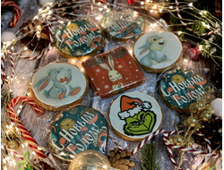 Новогодние пряники в ассортименте