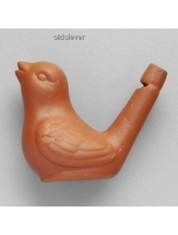 Свистулька водная Соловей (глиняный)
