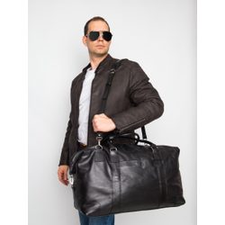 Кожаная дорожная сумка Fidenza Premium anthracite (арт. 
4036-51)