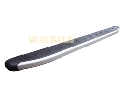 Пороги алюминиевые Alyans для Audi Q7 (2015-...)