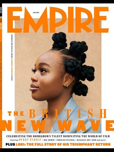 Empire Magazine July 2021 Bukky Bakray Cover, Иностранные журналы о кино в России, Intpressshop