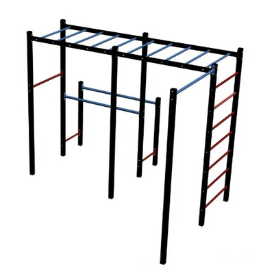 Спортивная площадка Workout W11.16 c удилненным турником (1600мм) для качели (без качели)