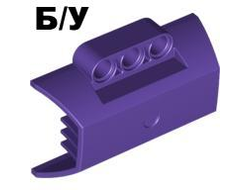 ! Б/У - Technic, Panel Engine Block Half / Side Intake, Dark Purple (61069 / 4518845 / 4569911) - Б/У